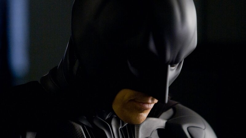 Batman in Dark Suit — Black, Dramatic, Night, Photograph, Mask
