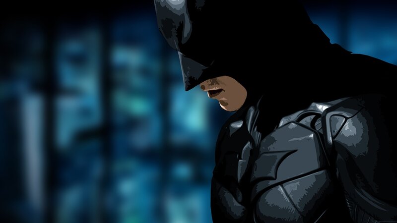 Batman in Dark Suit — Black
