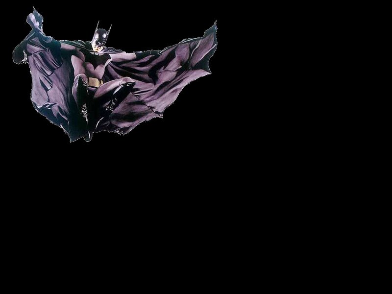 Batman in flight