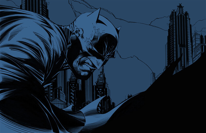 Batman in Gotham City