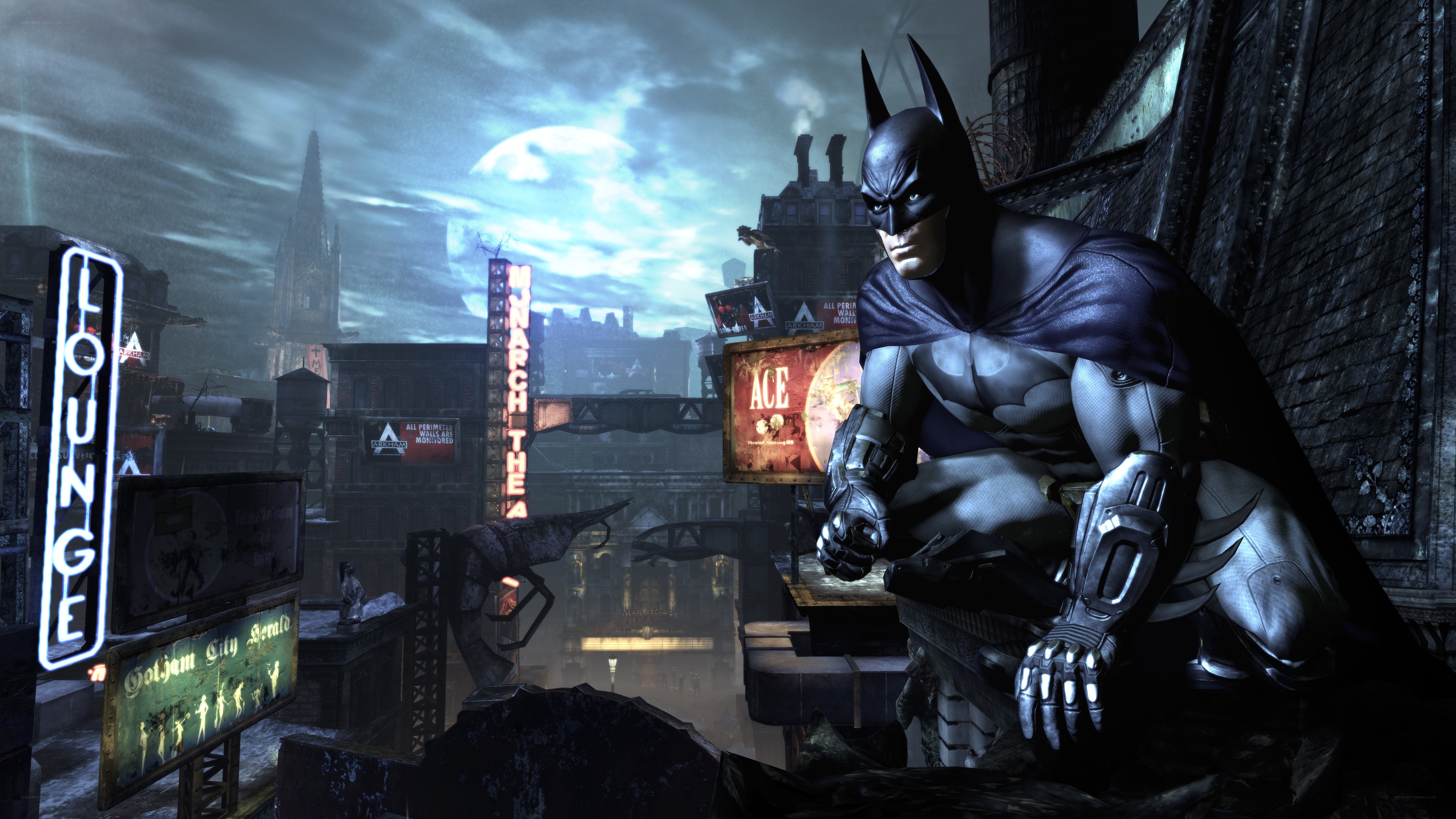 Batman in Gotham City