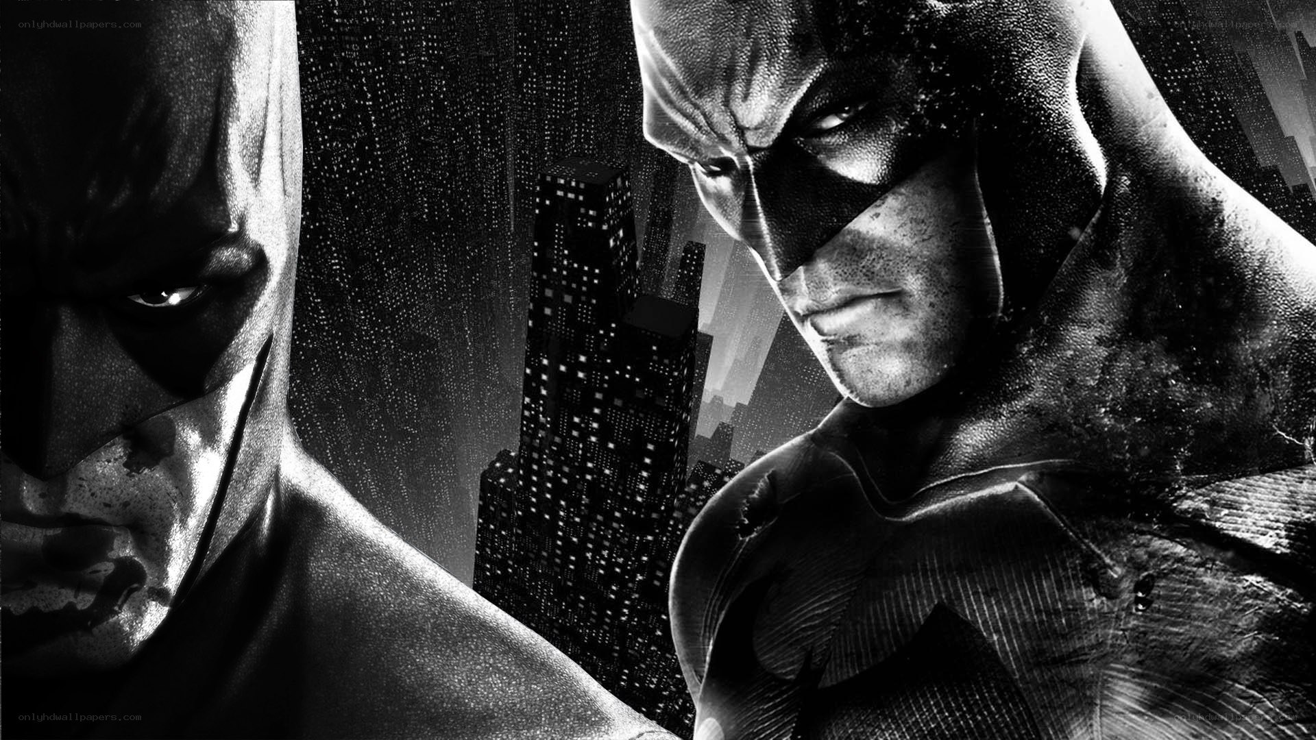 Batman in Gotham City