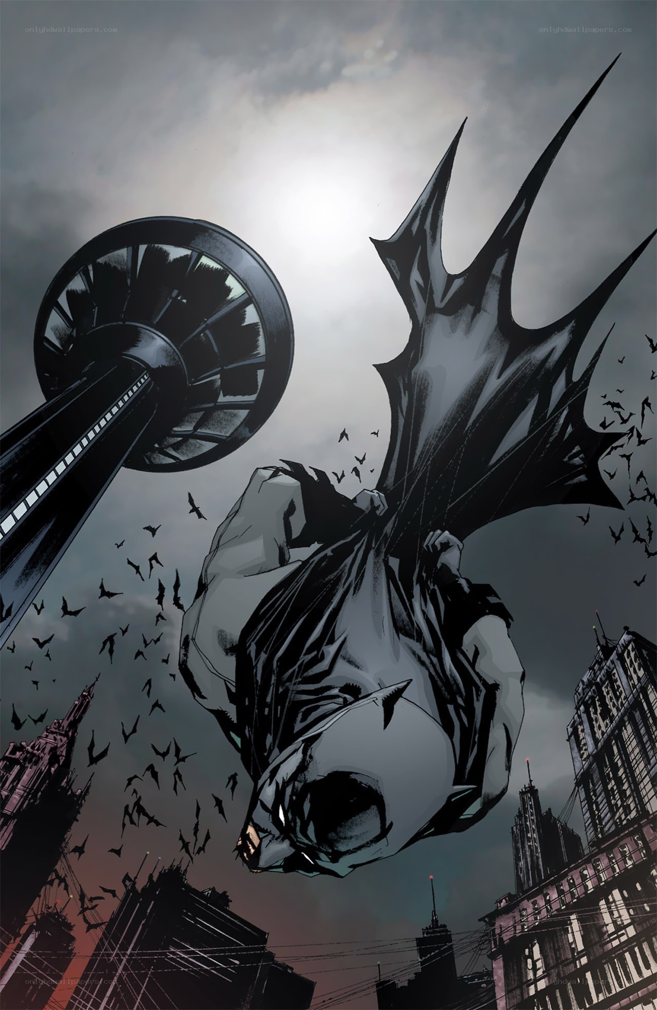 Batman in Gotham City