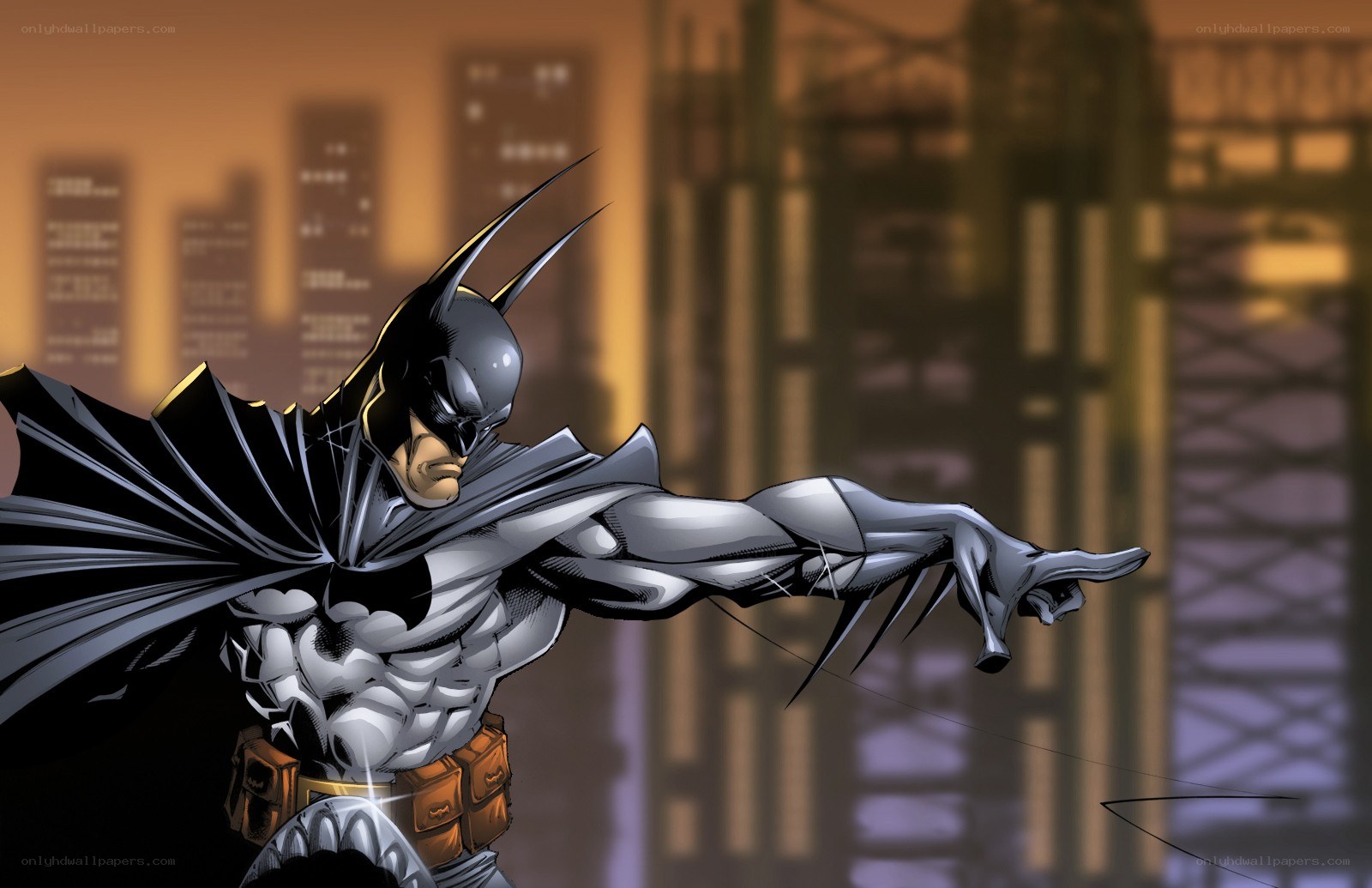 Batman in Gotham City