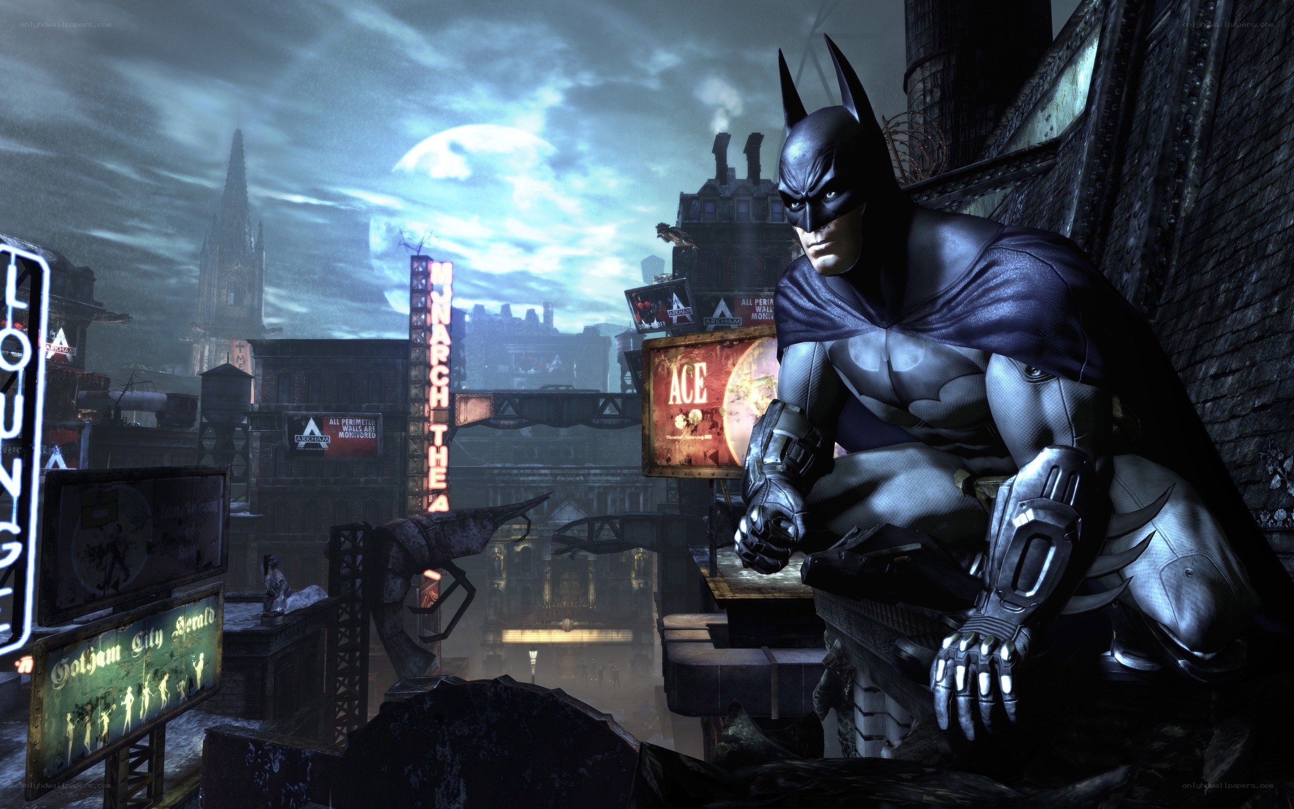 Batman in Gotham City