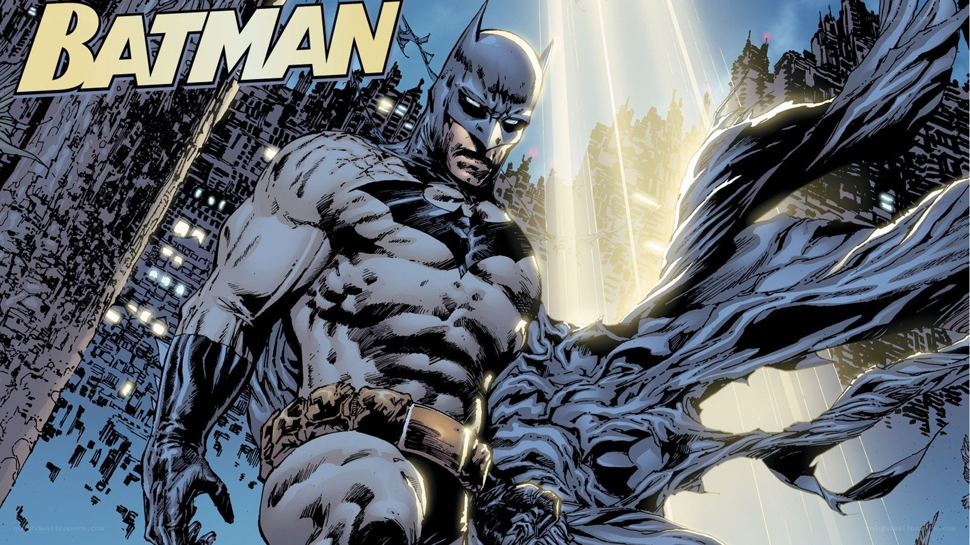 Batman in Gotham City