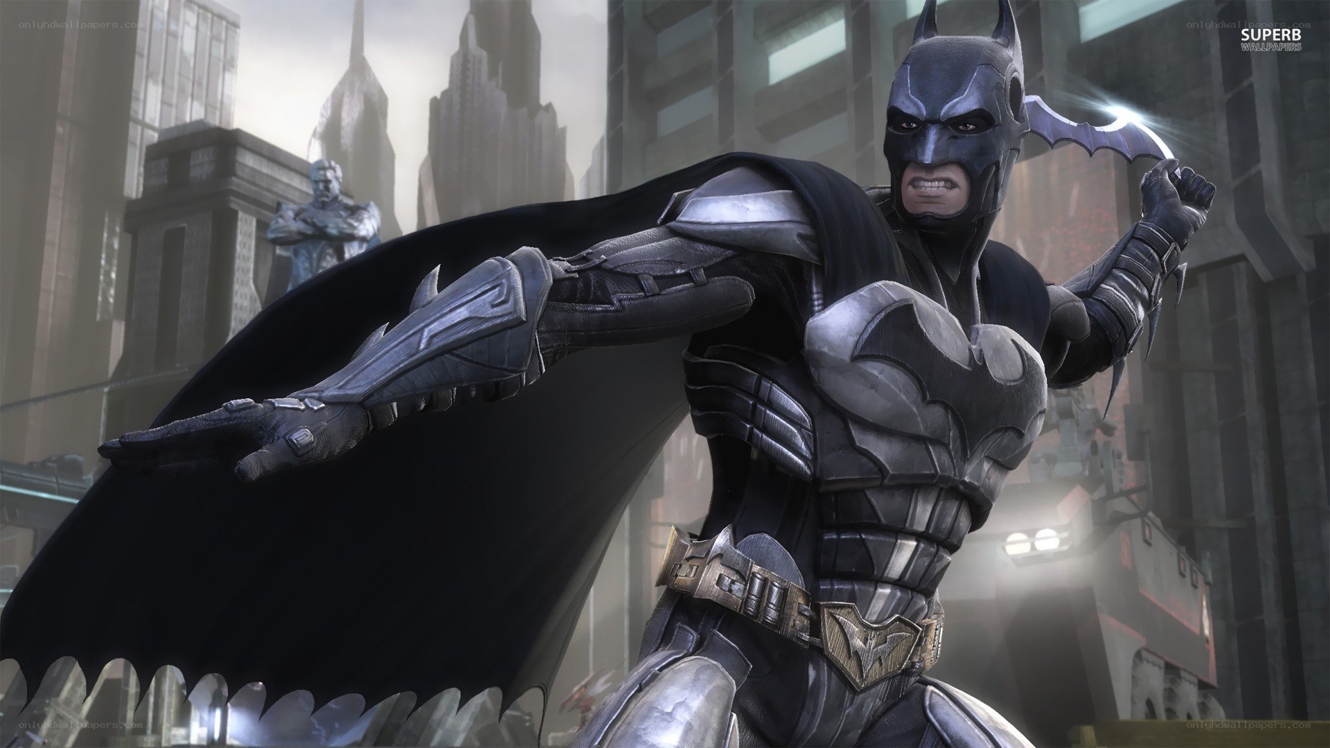 Batman in Gotham City