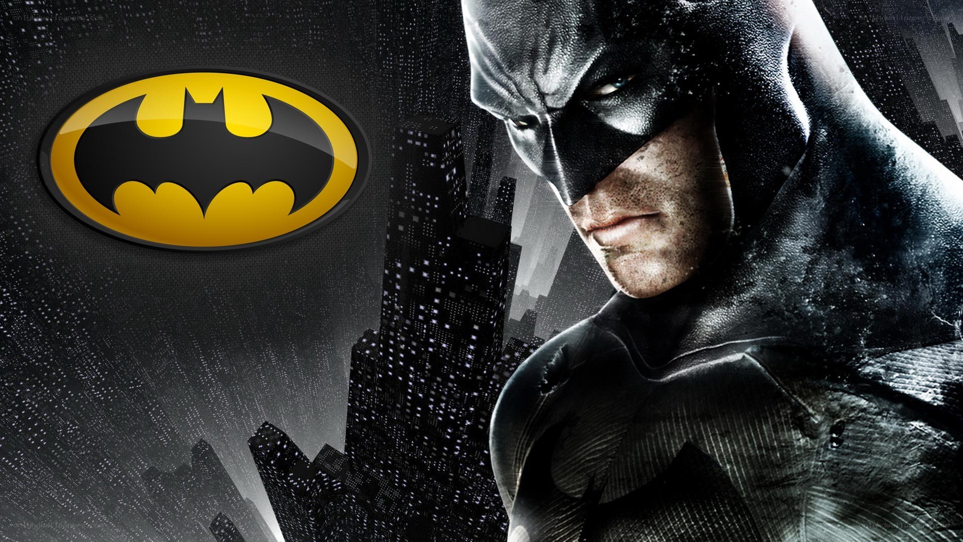 Batman in Gotham City