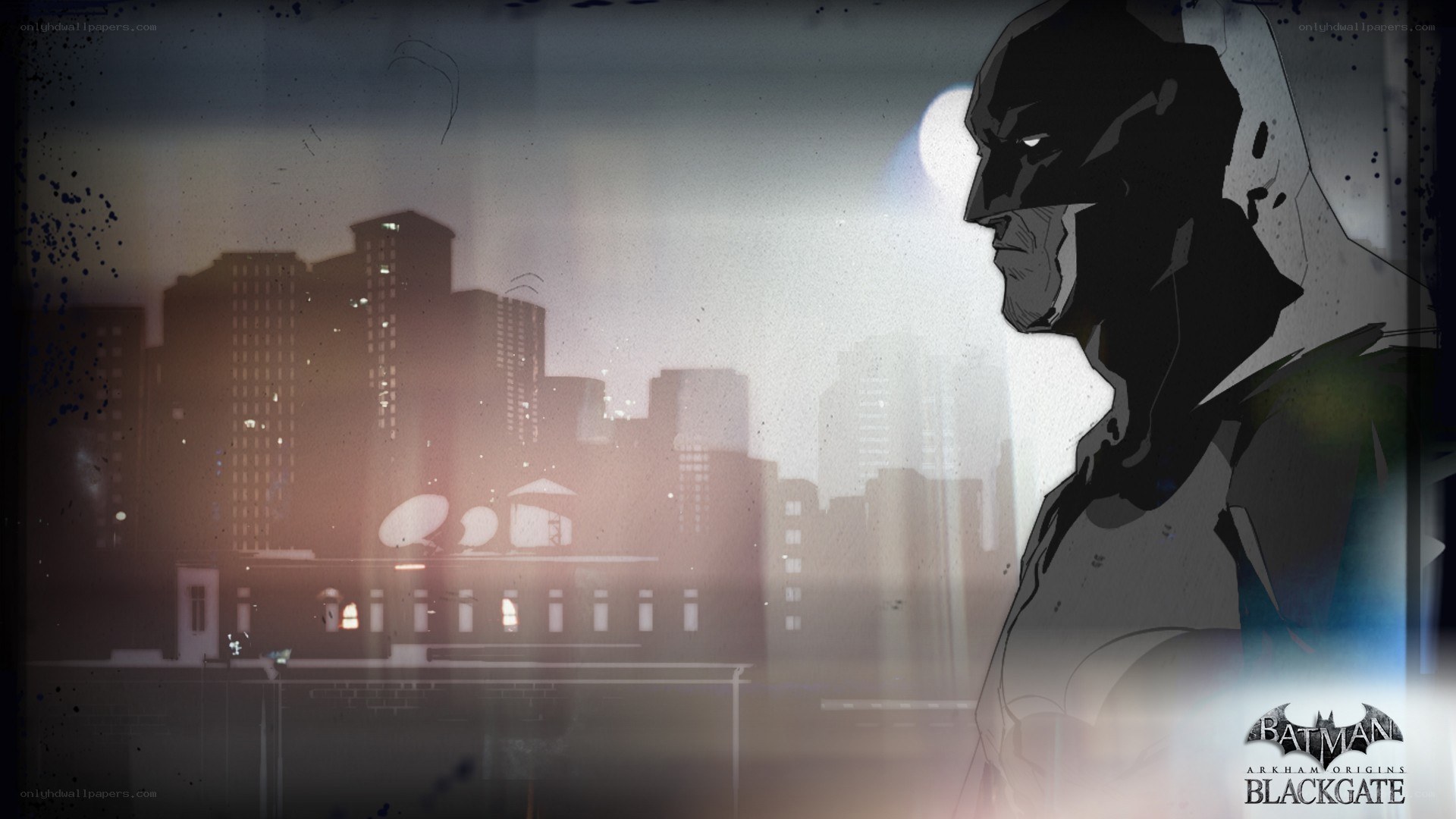 Batman in Gotham City