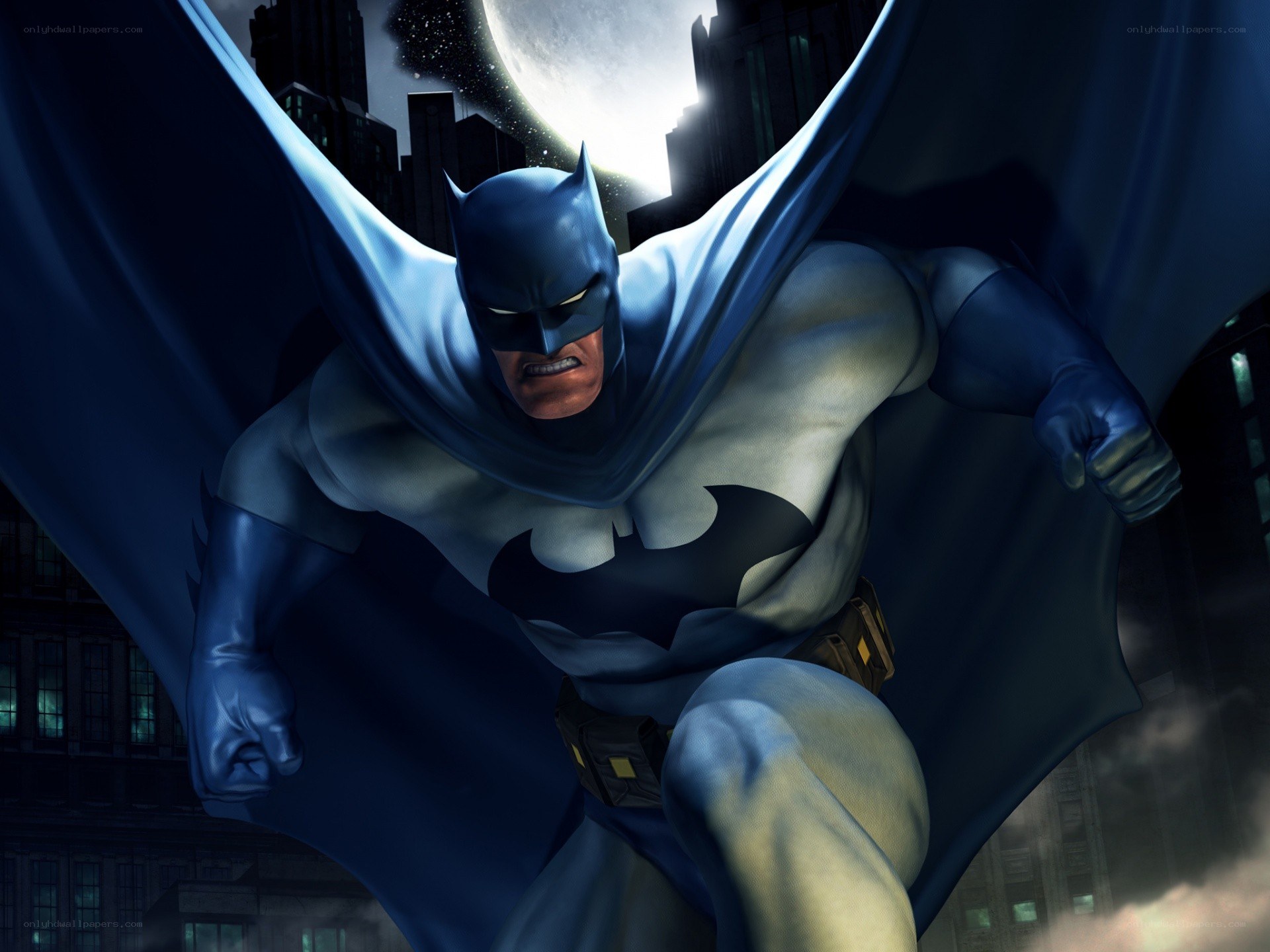 Batman in Gotham City