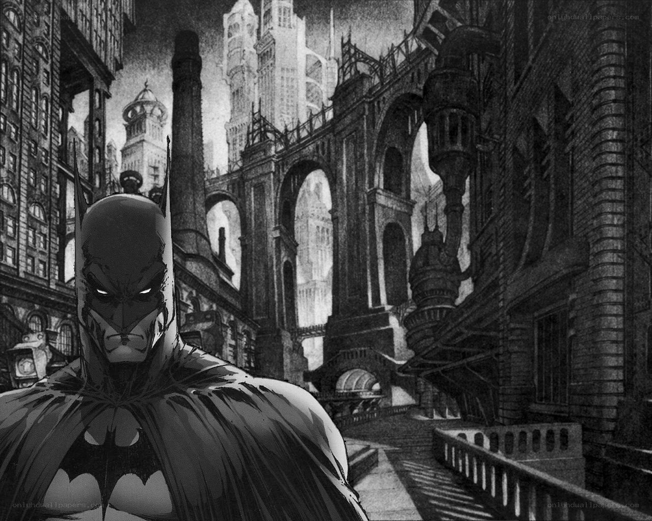 Batman in Gotham City