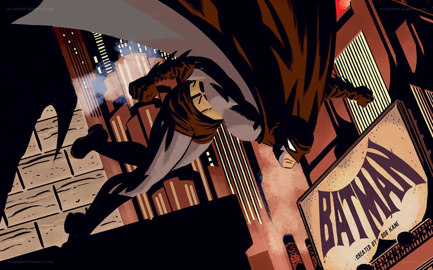 Batman in Gotham City