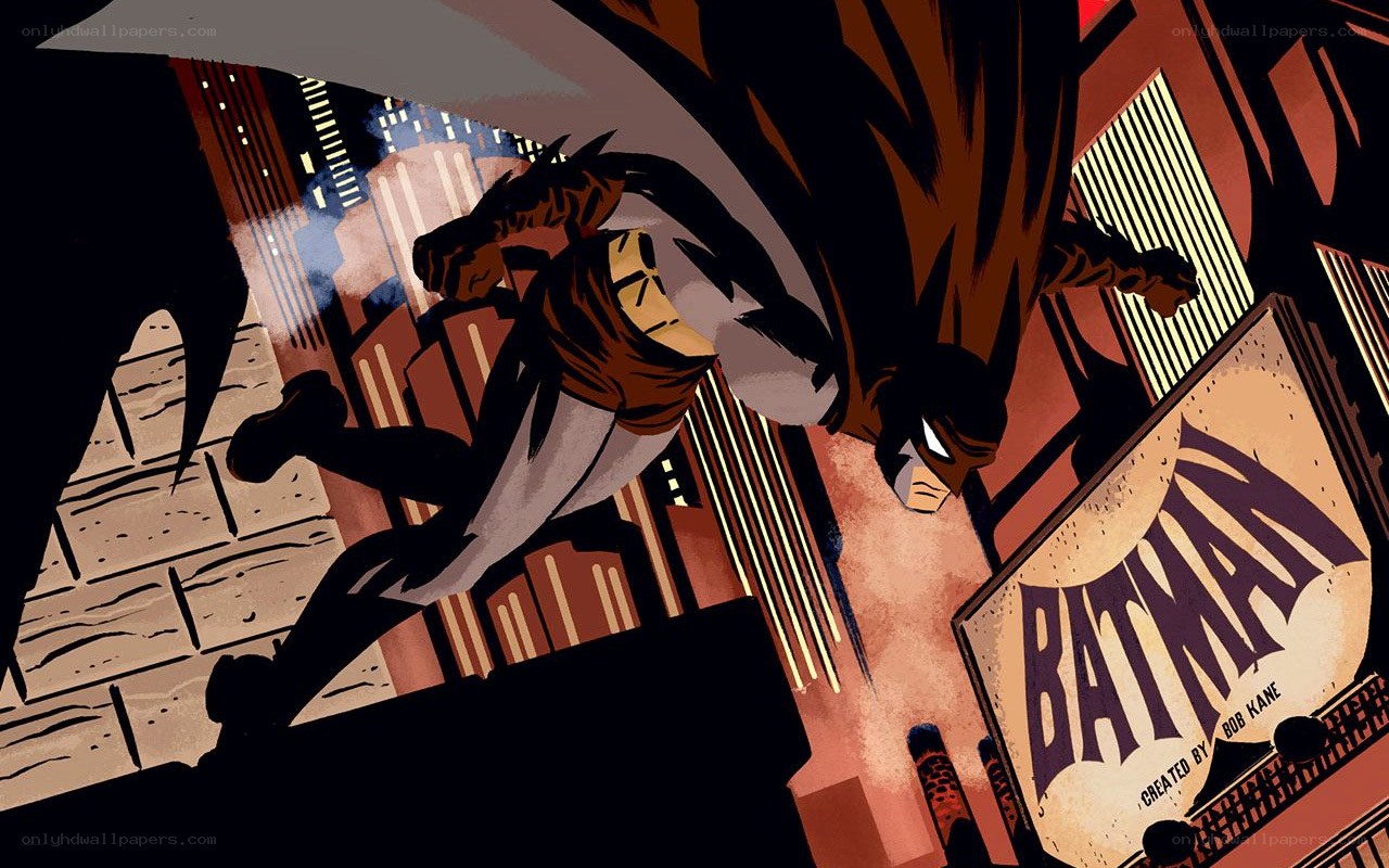 Batman in Gotham City