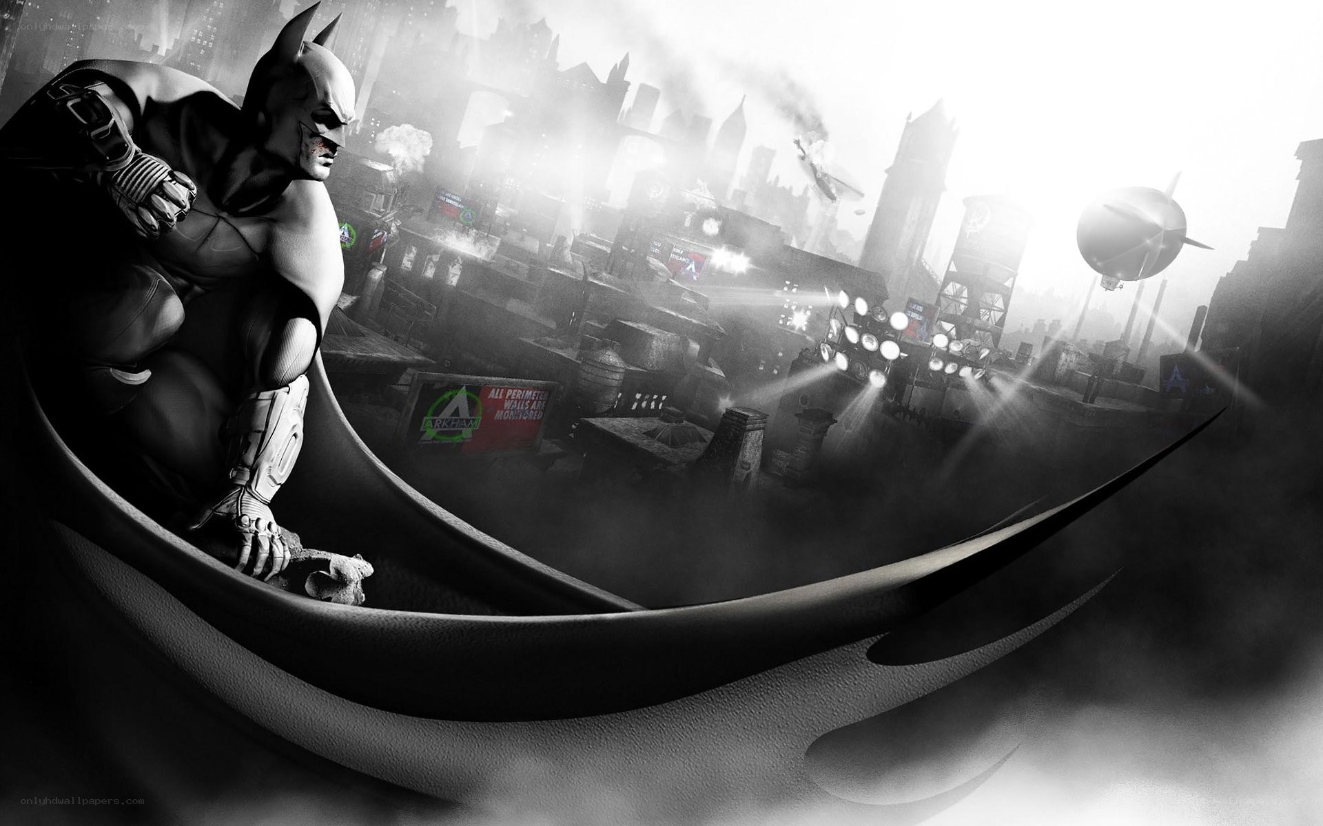 Batman in Gotham City