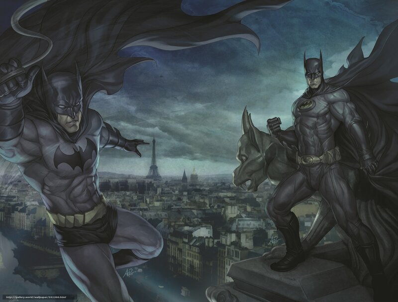 Batman in Paris