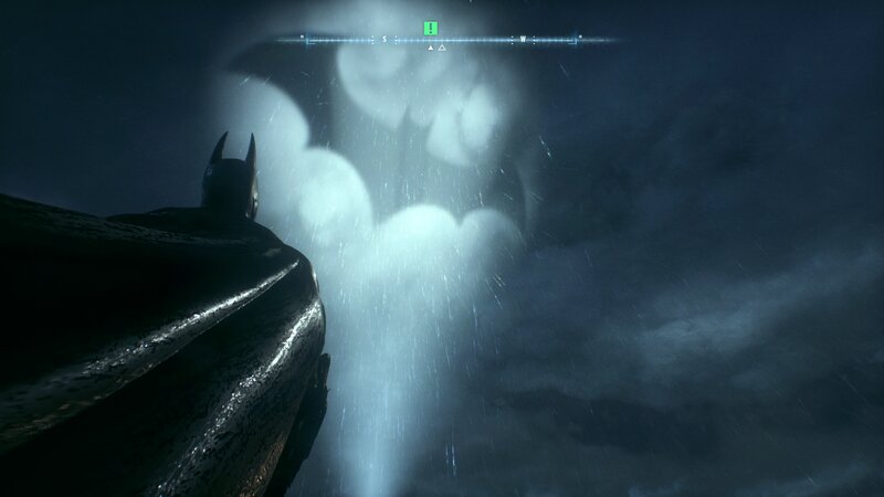 Batman in Rain — Black, Dark, Dramatic, Night, 3d Render, Night Sky