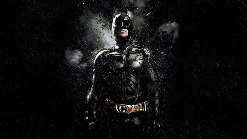Batman in Rain — Black, Dramatic, Night, Photograph, Darkness, Belt