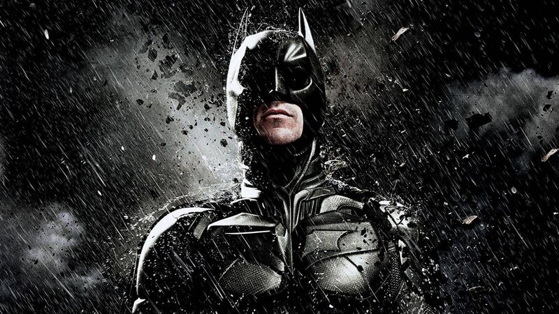 Batman in Rain — Black, Dramatic, Night, Photograph, Debris, Dark Sky