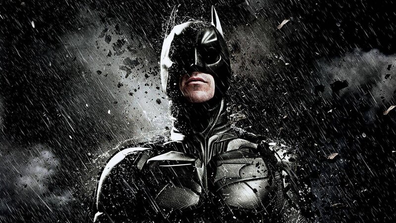 Batman in Rain — Black, Dramatic, Night, Photograph, Debris, Mask