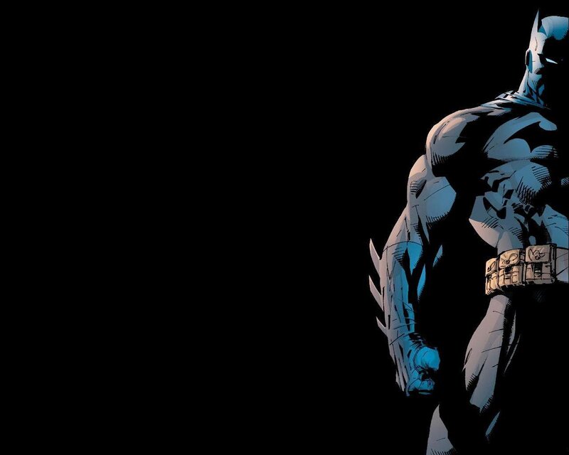Batman in shadow