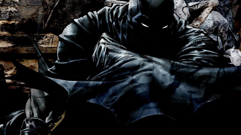 Batman in shadow