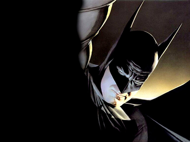 Batman in shadow
