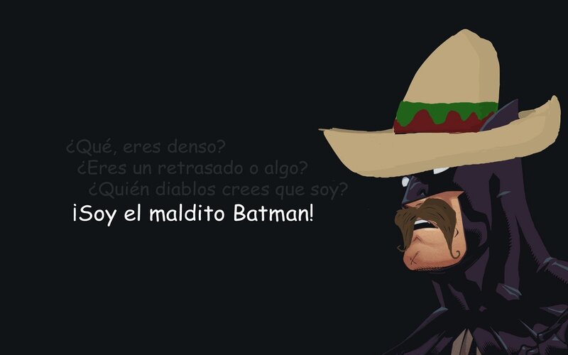 Batman in Sombrero