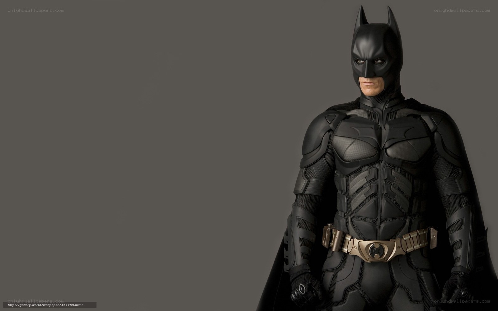 Batman in tactical suit