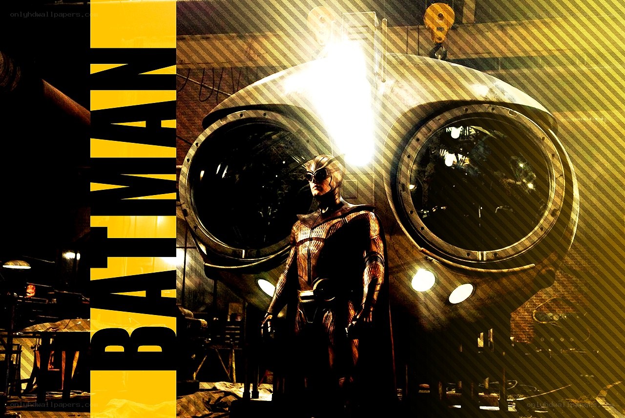 Batman in the Batcave
