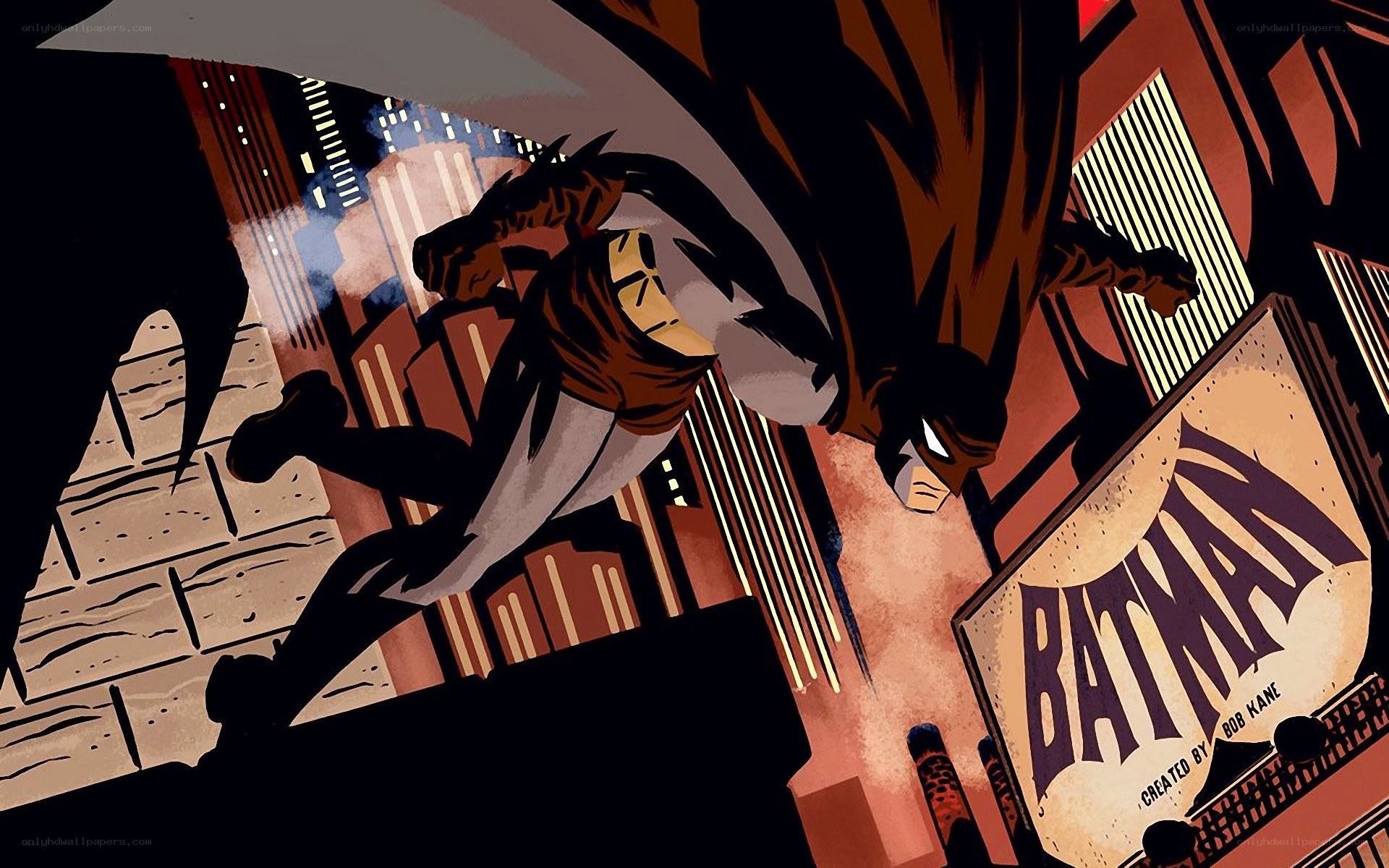 Batman in the city