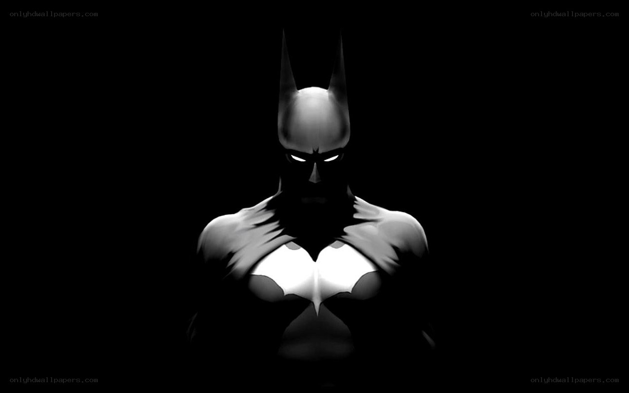 Batman in the dark