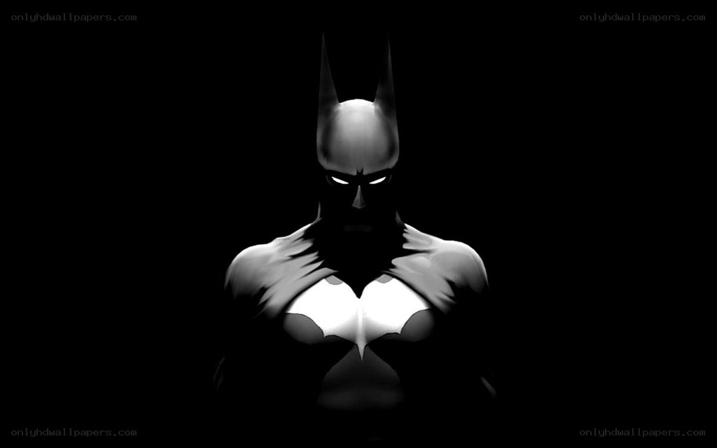 Batman in the dark