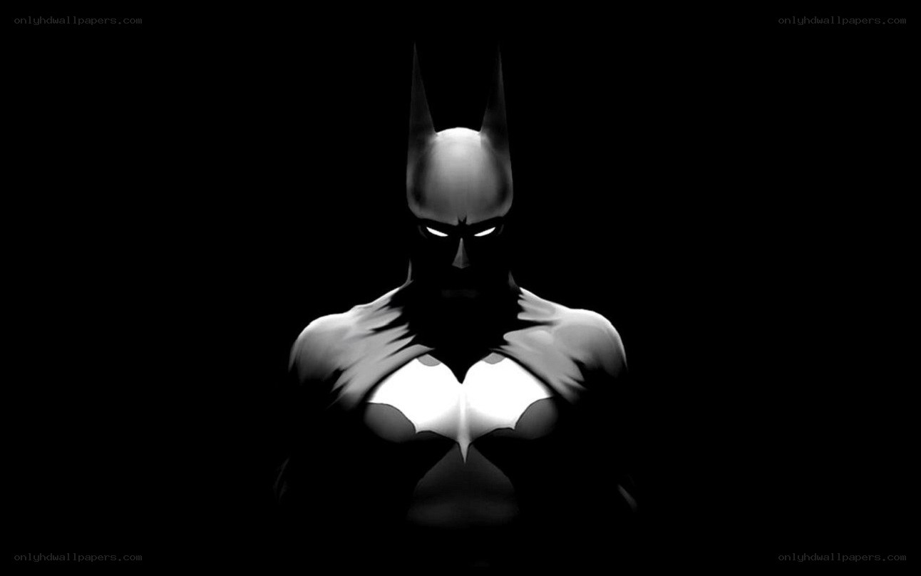 Batman in the dark