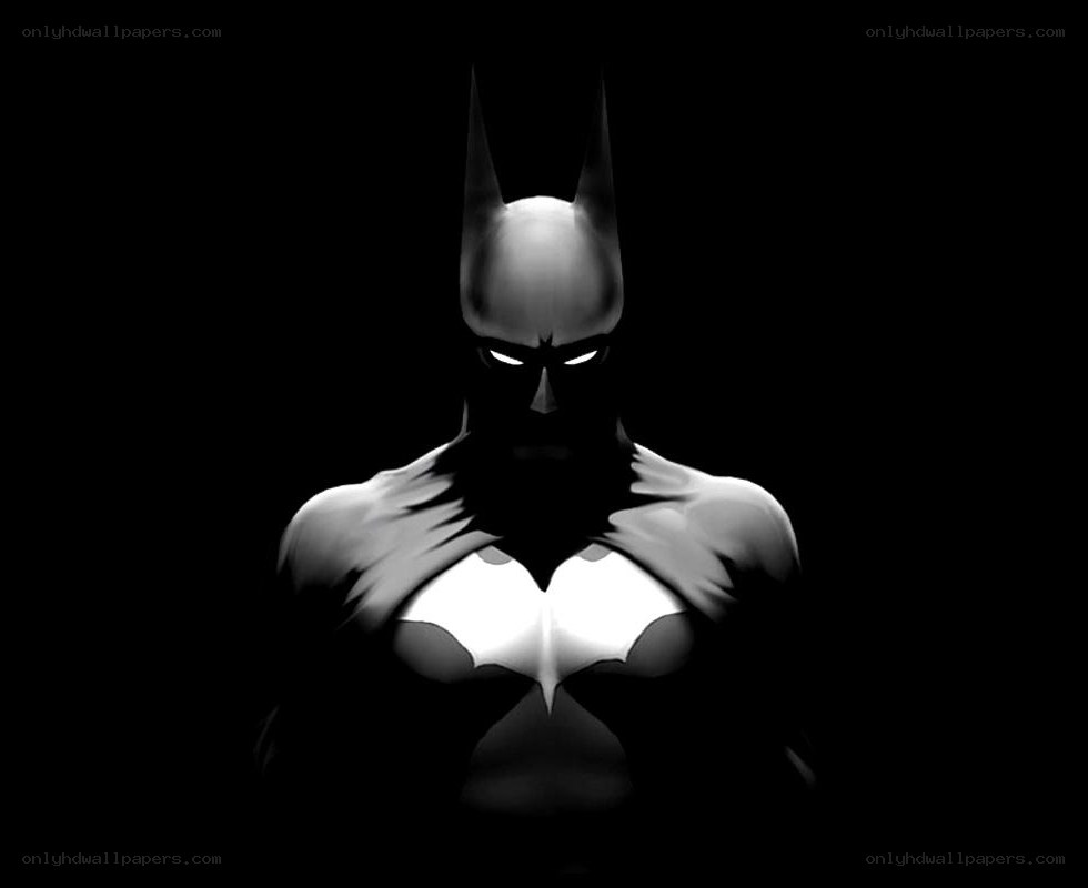 Batman in the dark