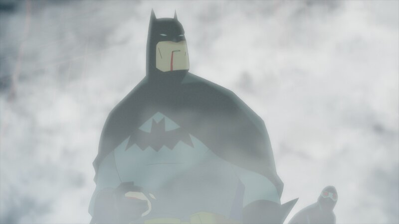 Batman in the mist