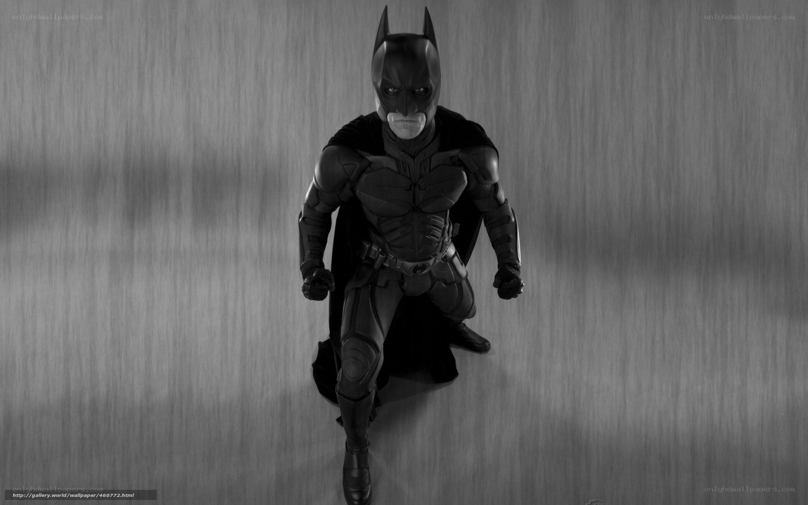 Batman in the rain