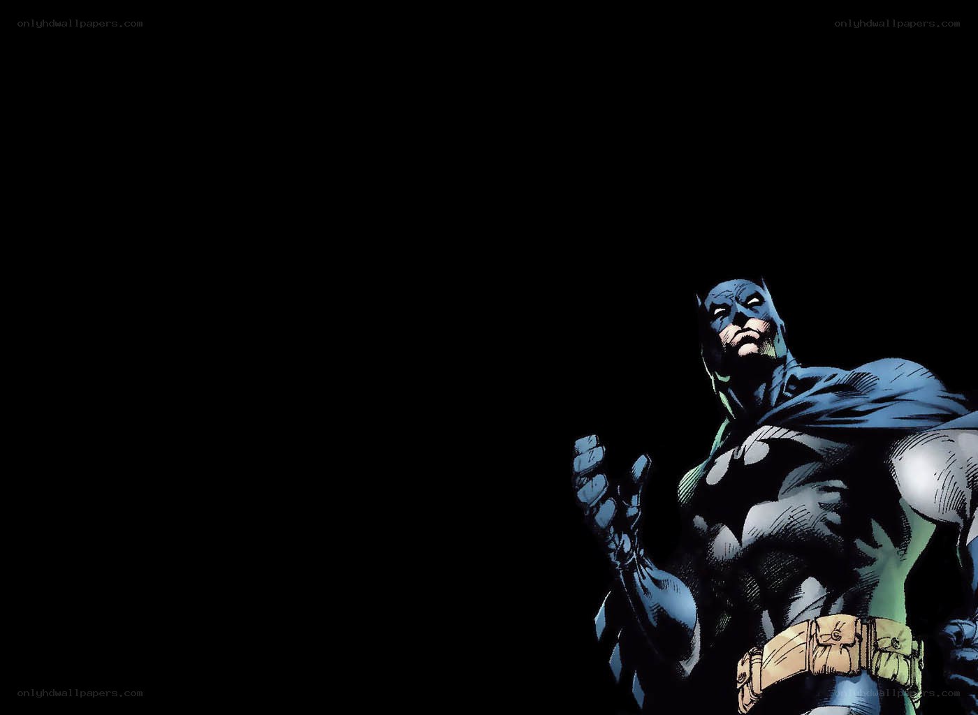 Batman in the shadows