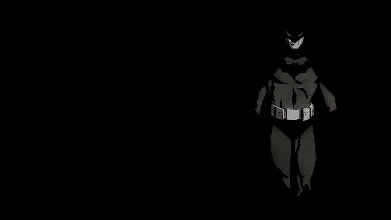 Batman in the shadows