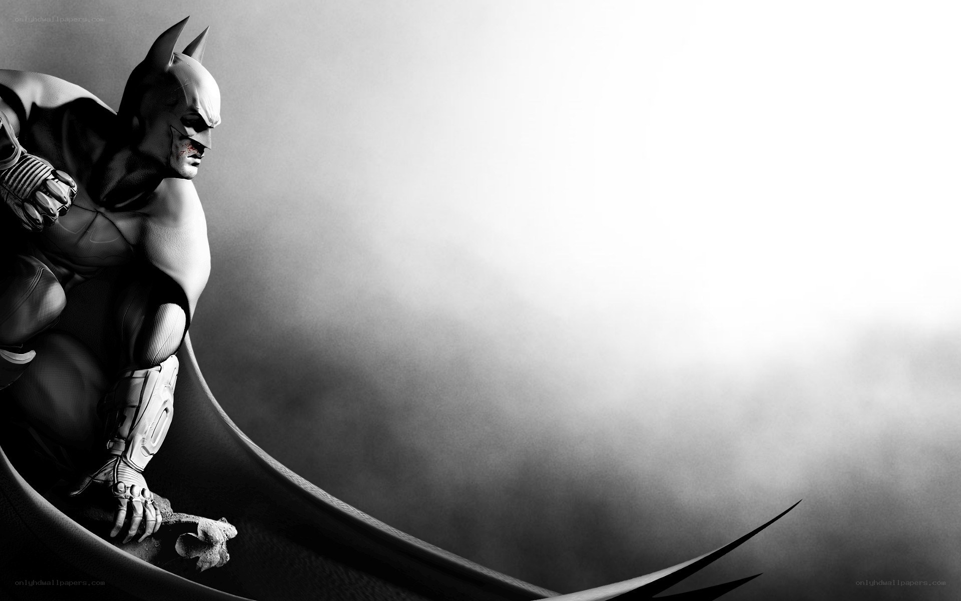 Batman in the shadows