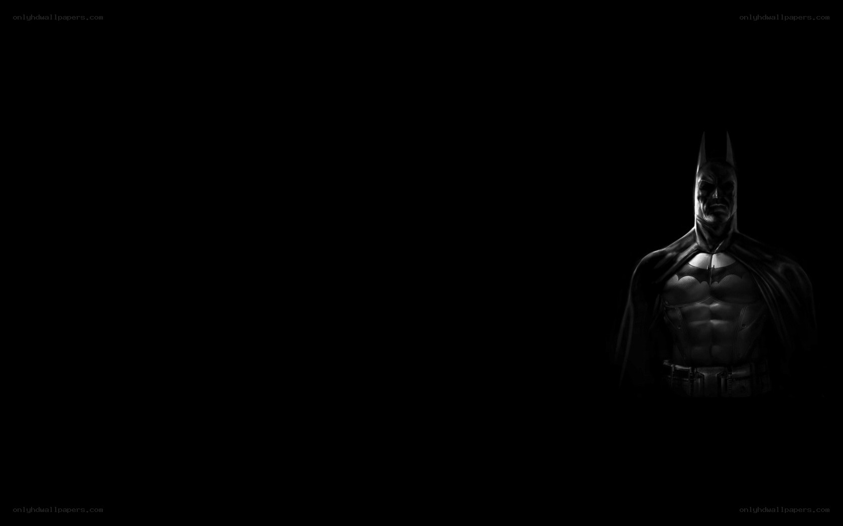 Batman in the shadows