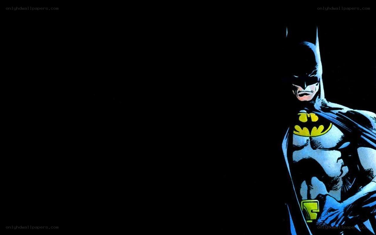 Batman in the shadows