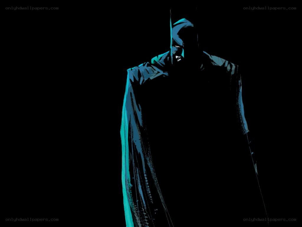 Batman in the shadows