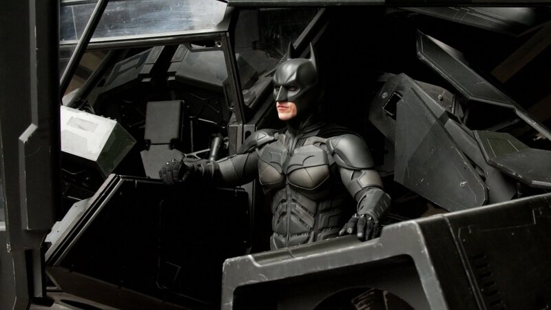 Batman in Vehicle