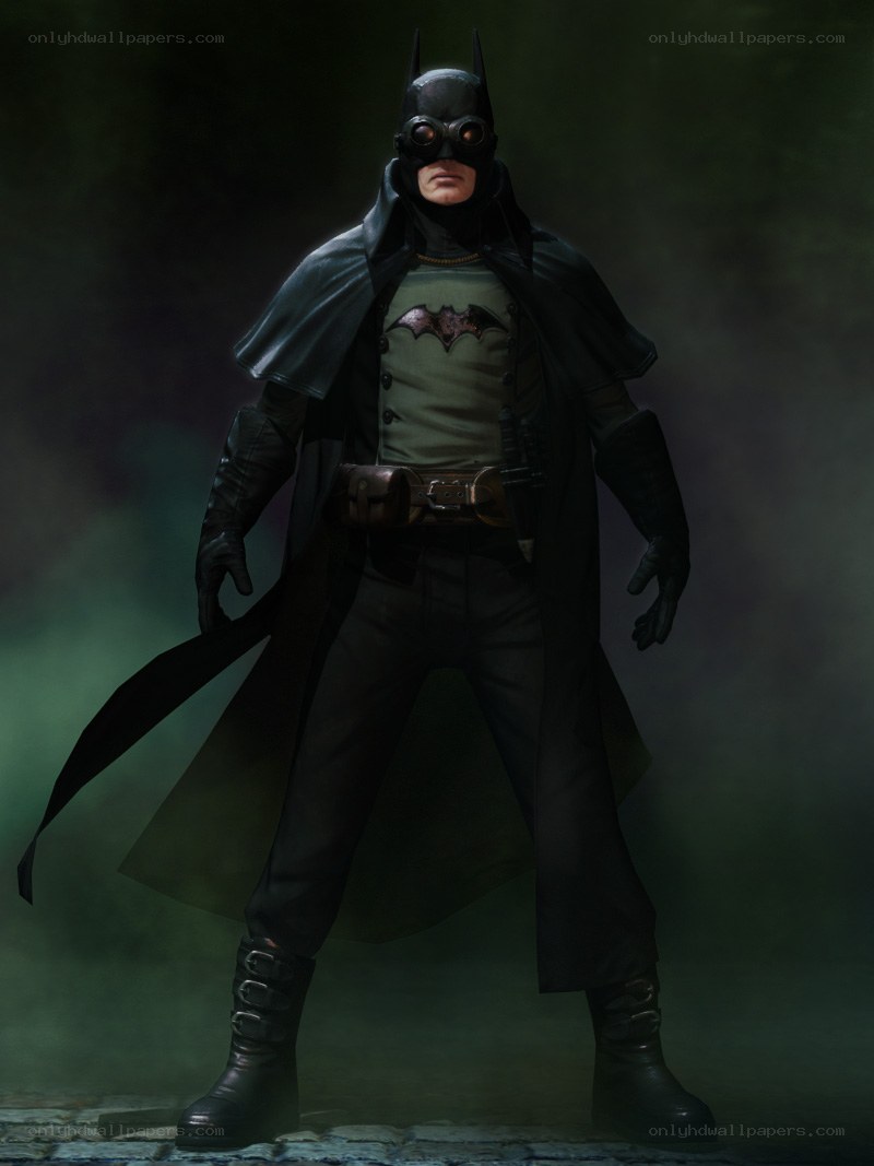 Batman in vintage costume