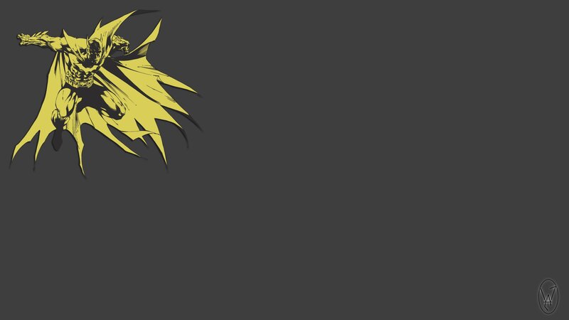 Batman in Yellow Costume