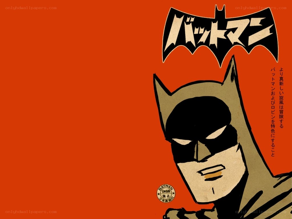 Batman Japanese comic cover