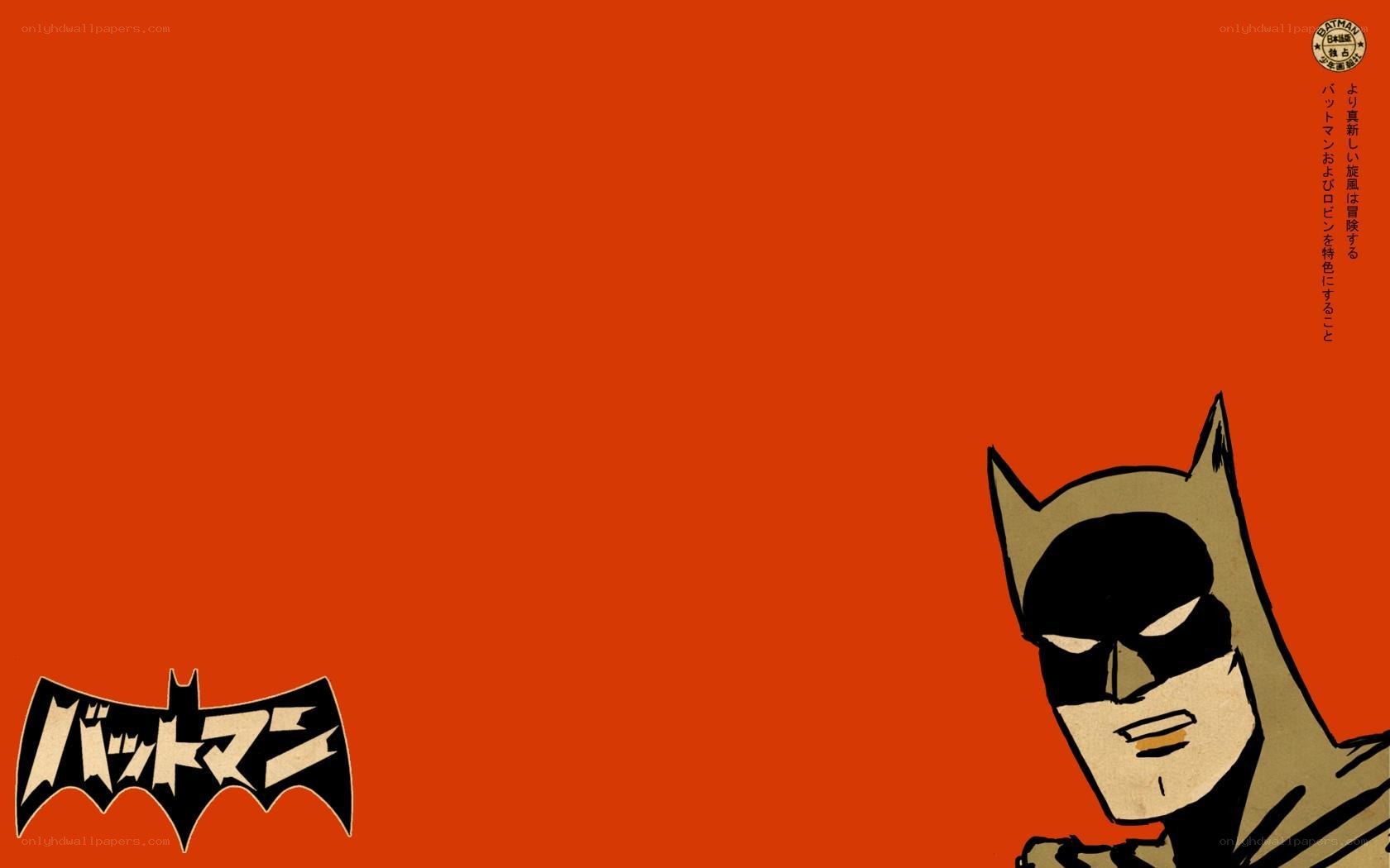 Batman Japanese style artwork