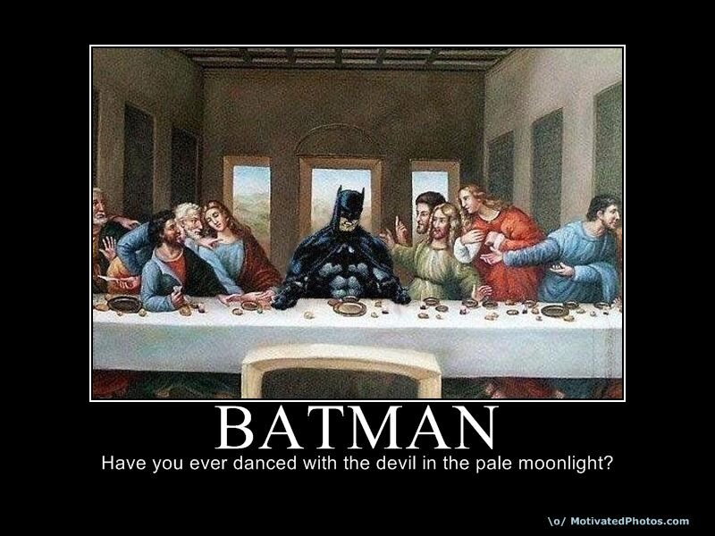Batman Last Supper