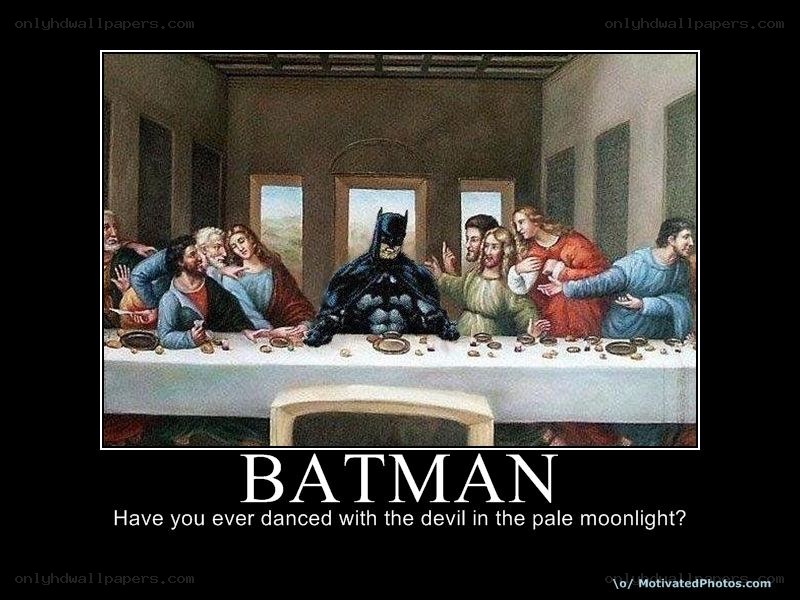 Batman Last Supper