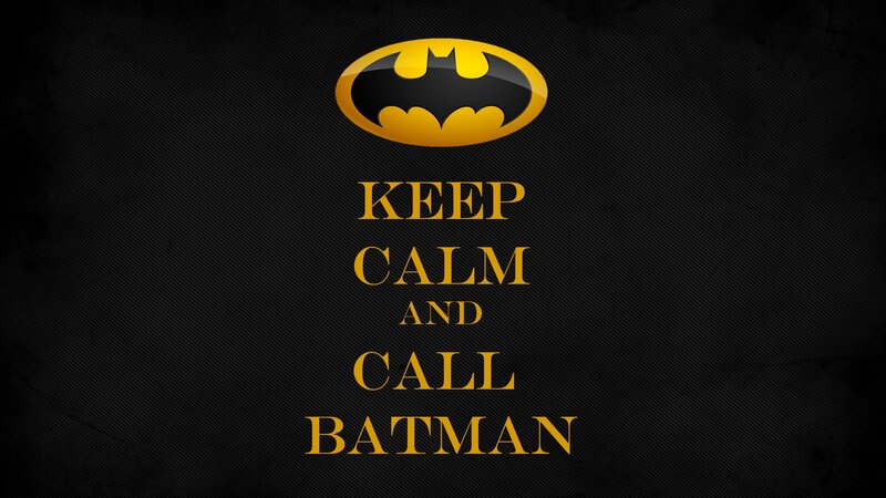 Batman Logo and Text